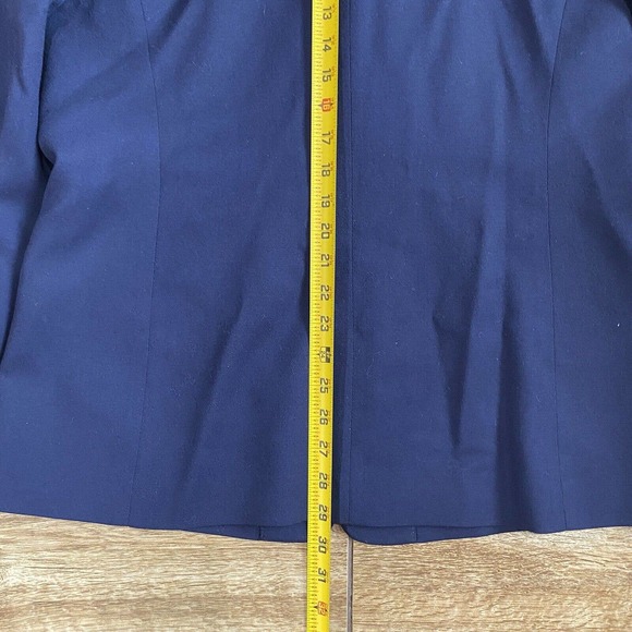 Vintage Virgin Wool Blazer Size 14 - Picture 7 of 9